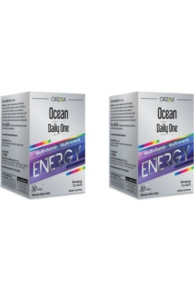 Ocean Daily One Energy 30 Tablet 2 Adet ürün görseli 1