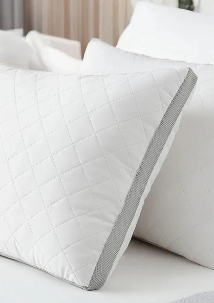 Klimalı Slikon Yastık 50x70cm (800 Gram) - Resim 4