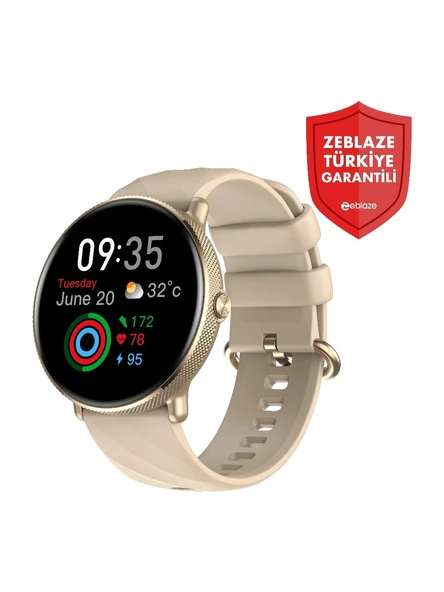 ZEBLAZE GTR 3 PRO CHAMPAGNE GOLD - Resim 3