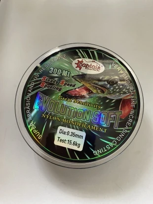 CAPTAİN EVOLUTİON SOFT 0.35 MM   300 METRE NYLON MONOFİLAMENT MİSİNA ürün görseli