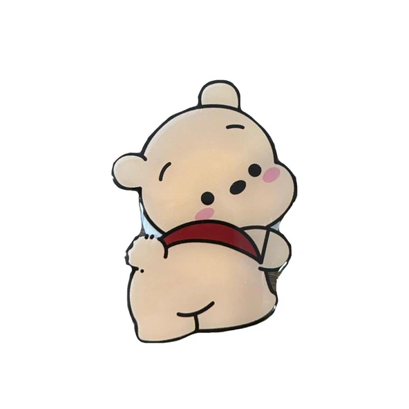 E2M POP SOCKET TELEFON TUTUCU AYICIK KAHVERENGİ ürün görseli