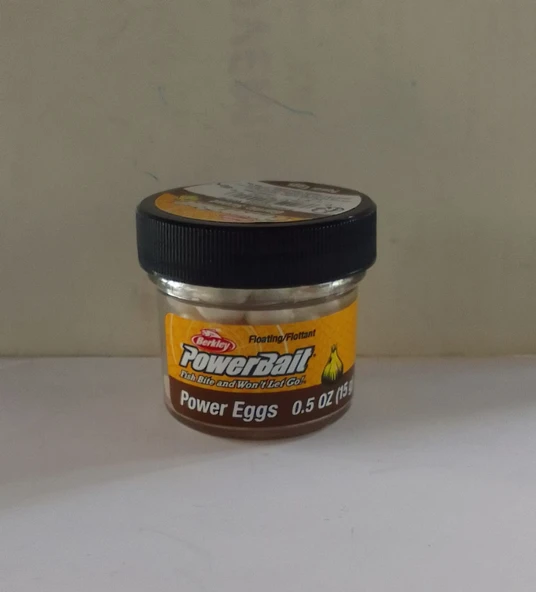 BERKLEY POWERBAİT SARIMSAKLI YUMURTA  BEYAZ RENK ALABALIK YEMİ 54992 - Resim 3