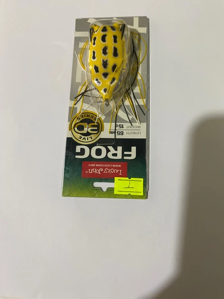 Lucky John Frog 65 mm Maket Kurbağa - Resim 2