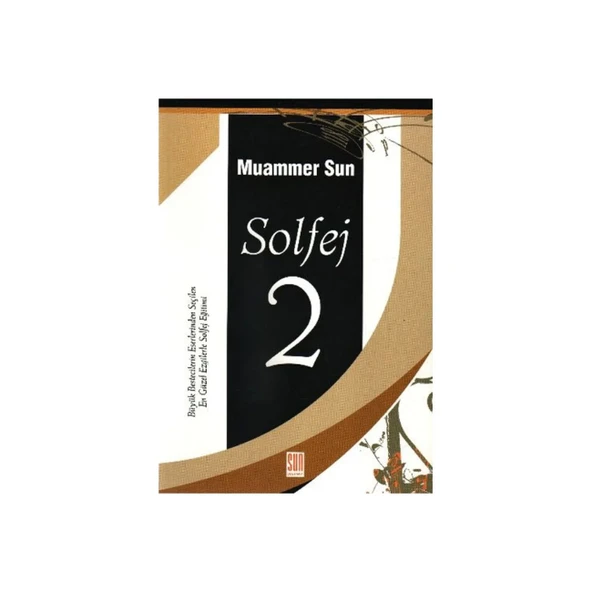 MUAMMER SUN SOLFEJ 2 ürün görseli 1