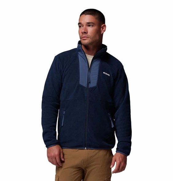Columbia Sequoia Grove™ Full Zip Fleece Lacivert Erkek Outdoor Polar AM0596 ürün görseli