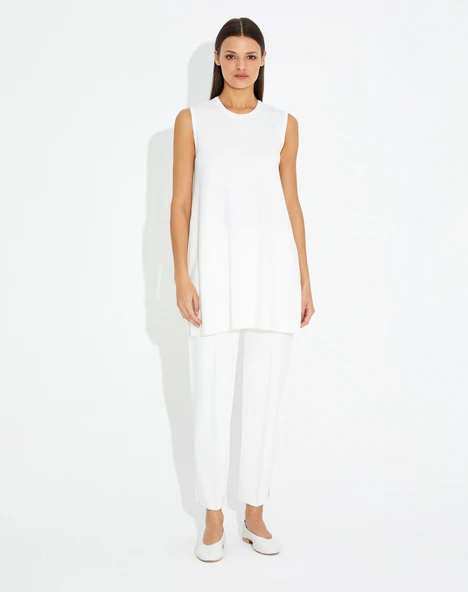 T23Y-6000 MISSDALIDA KOLSUZ TRİKO TUNİK - Resim 11