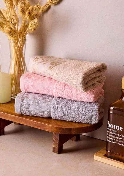 Premium 3'lü 30x50 cm El, Yüz ve Mutfak Havlu Seti ürün görseli