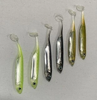 RYUJİ REAL FİSH 8 CM FLASH  SİLİKON YEM - Resim 2