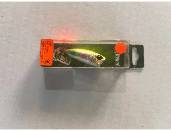 USAMİ 40F SNOOPY 021 BAŞI KESİK GÖKKUŞAĞI MAKET BALIK YEM (2.ÇEKMECE) ürün görseli 1