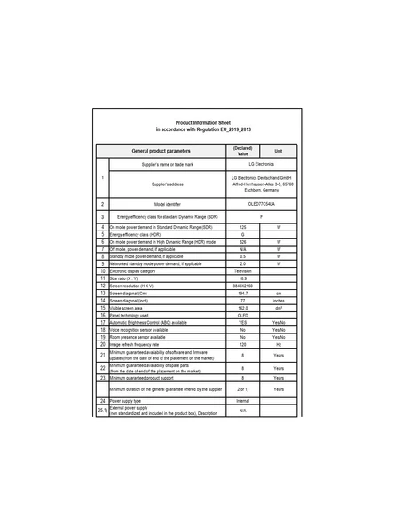 LG OLED77C54LA 4K Ultra HD 77'' 195 Ekran Uydu Alıcılı webOS Smart OLED Evo TV - Resim 5