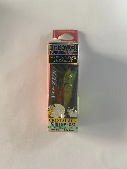YO-ZURİ CRYSTAL 3D SHRIMP (SS) F-987 - HSP MAKET YEM ürün görseli