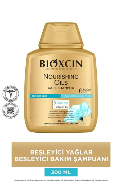 Bioxcin Besleyici Yağlar Bakım Şampuanı 300 ML - Sülfatsız, Kuru ve Yıpranmış Saçlar Saç Dökülme Karşıtı - Resim 5
