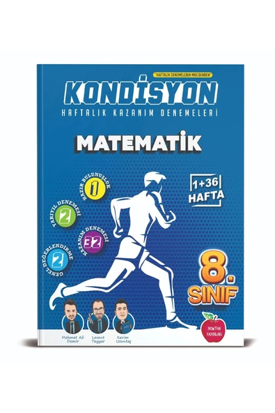 LGS 8. Sınıf Kondisyon Haftalık Kazanım Denemeleri Matematik ürün görseli