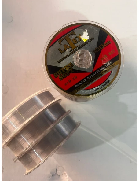 LATEX SUPER SOFT 0.16 MM 100 METRE MONOFİLAMENT MİSİNA ürün görseli 1