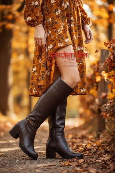 ERDEMLER  ELN-2304 KADIN GÜNLÜK ÇİZME - Resim 9