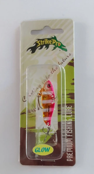 STRİKE PRO 3.5 CM VİBRASYON JİG YEM GLOW SIN52L (GOLD ZEBRA) ürün görseli