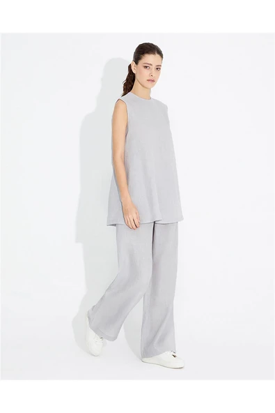 T23Y-6000 MISSDALIDA KOLSUZ TRİKO TUNİK - Resim 6