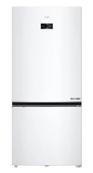 Beko 683613 EB Çift Kapılı No Frost 615lt Beyaz Kombi Dijital Gösterge Alttan Donduruculu Buzdolabı ürün görseli