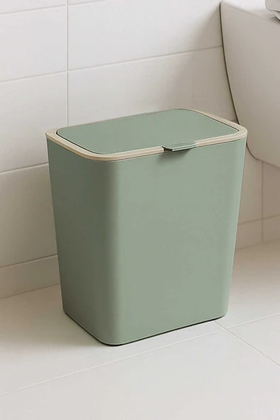 Prima Nova Flip Çöp Kovası - Yeşil ürün görseli