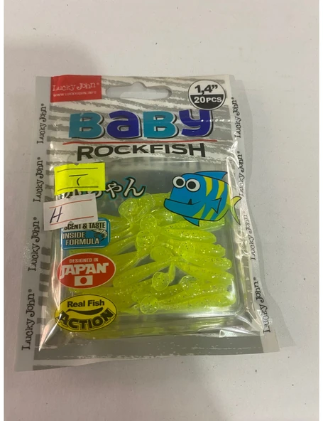 LUCKY JOHN BABY ROCKFISH ART:140149-071  SİLİKON YEM ürün görseli