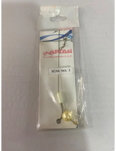 CAPTAİN BOİLİ TAKIMI TEKLİ SARI BONCUKLU ürün görseli