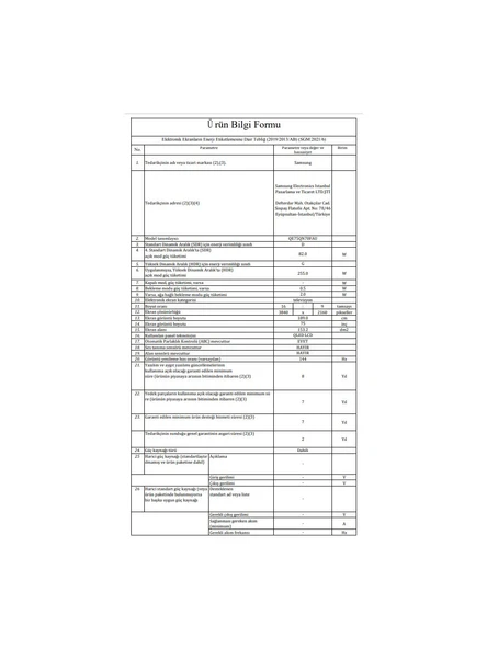 Samsung 75QN70F 4K Ultra HD 75'' 190 Ekran Uydu Alıcılı Smart Neo QLED TV - Resim 5