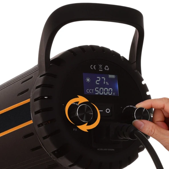 Gdx HD-200II C BiColor Led Video Işığı - Resim 7