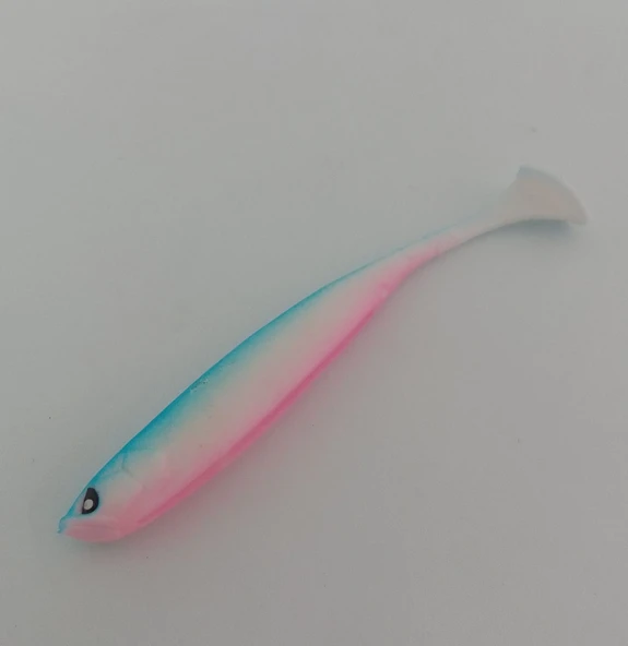 LUCKY  JOHN  BASARA 3D SOFT  SWİM  3.5'' (8.89 CM ) PG05 6P SİLİKON  YEM - Resim 2