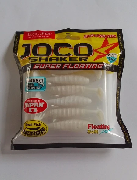 LUCKY JOHN JOCO SHAKER 2.5''ART:140301-F33 SİLİKON YEM - Resim 4