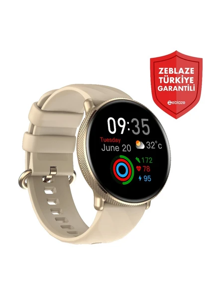 ZEBLAZE GTR 3 PRO CHAMPAGNE GOLD - Resim 2