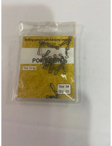 PORT FISH SİZE 6#BL -3027 HIZLI DEĞİŞTİRME KLİPSİ ürün görseli