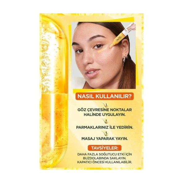 Garnier C Vitamini Parlak Aydınlatıcı Göz Kremi 15Ml - Resim 5
