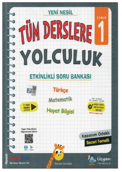Üçgen Yayıncılık 1.Sınıf Tüm Dersler Soru Bankası 2023 ürün görseli
