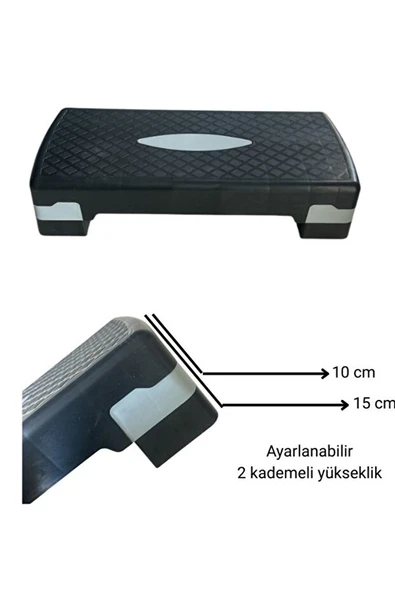 Step Tahtası – Aerobik Step Platformu Spor ve Egzersiz Aleti - Resim 4