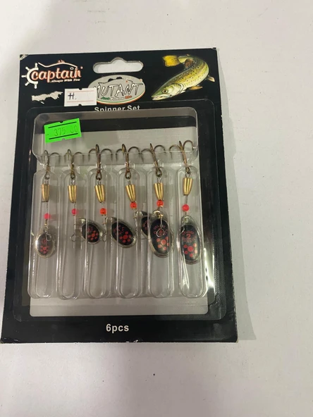 CAPTAİN  MUTANT 6195 SPİNNER KAŞIK SETİ ürün görseli