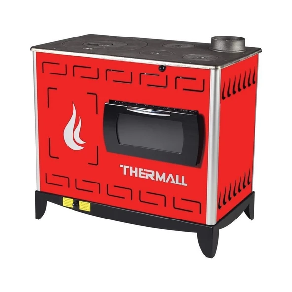 Thermall T-20 Rosa Kovalı Fırınlı Soba Kuzine ürün görseli 1
