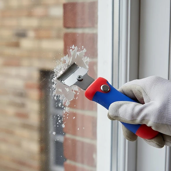 WORKPRO WP219004 40mm Geri Çekilebilir Profesyonel Kazıyıcı + 4 Parça Kazıma Bıçak Seti - Resim 9