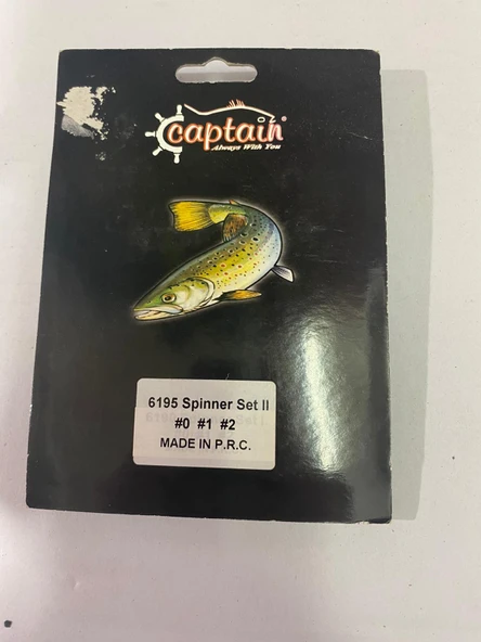 CAPTAİN  MUTANT 6195 SPİNNER KAŞIK SETİ - Resim 2