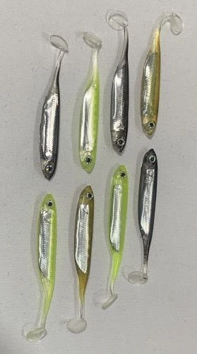 RYUJİ REAL FİSH 8 CM  LEMON SİLİKON YEM - Resim 4