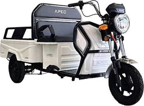 Apec APT4 1000 W 3 Tekerlekli Elektrikli Motosiklet Beyaz ürün görseli
