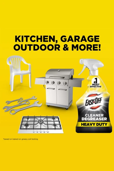 Easy-Off Güçlü Yağ ve Kir Temizleyici 946ML - Resim 5
