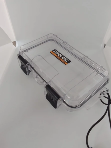 SUPER-BAG SAFARİ ŞEFFAF SAKLAMA KUTUSU SF-1580 KÜÇÜK BOY - Resim 3