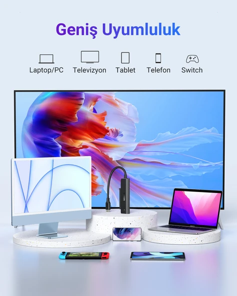 UGREEN USB-C to 2.5-Inch SATA Dönüştürücü Adaptör, 70610 - Resim 5