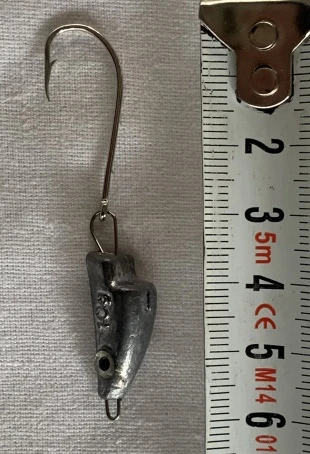 ECOTACKLE 10 GRAM GRİ RENKLİ BALIK KAFALI ZOKA ürün görseli