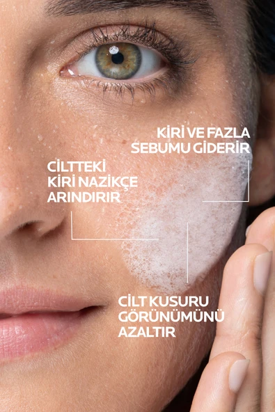 La Roche Posay Effaclar Yağlı ve Akneye Eğilimli Citler için Temizleme Jeli 400 ml - Resim 3