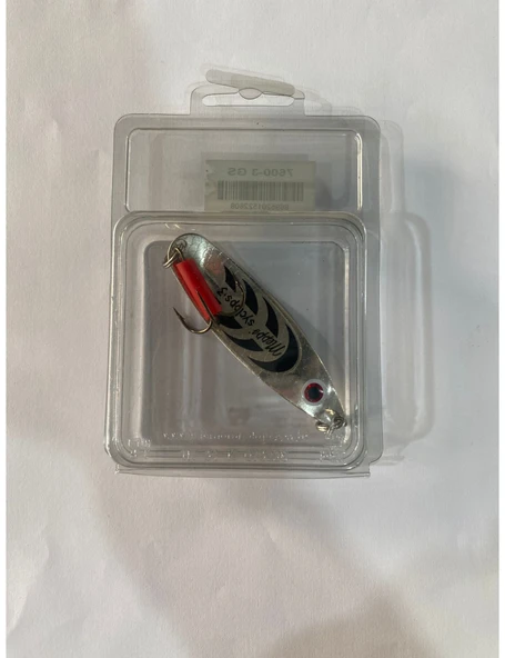 MEPPS SYCLOPS OLTA KAŞIĞI GÜMÜŞ ZEMİN SİYAH 7600 NO:3 ürün görseli