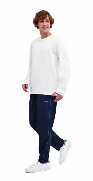 Lumberjack ML DODI 22ITL708 5PR Lacivert Erkek Eşofman Altı - Resim 3