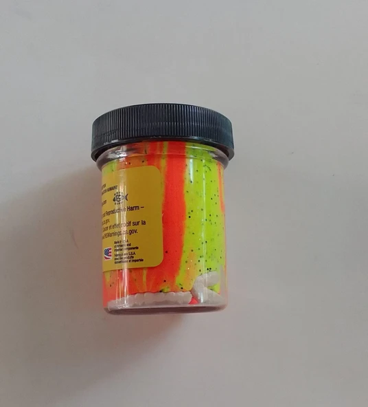 BERKLEY POWERBAİT NATUREL SCENT SARIMSAKLI LEQUILA FİRE (92720) ALABALIK HAMURU - Resim 2