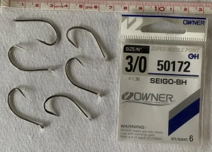 OWNER SEIGO -BH 50172 NO:3/0  OLTA İĞNESİ ürün görseli