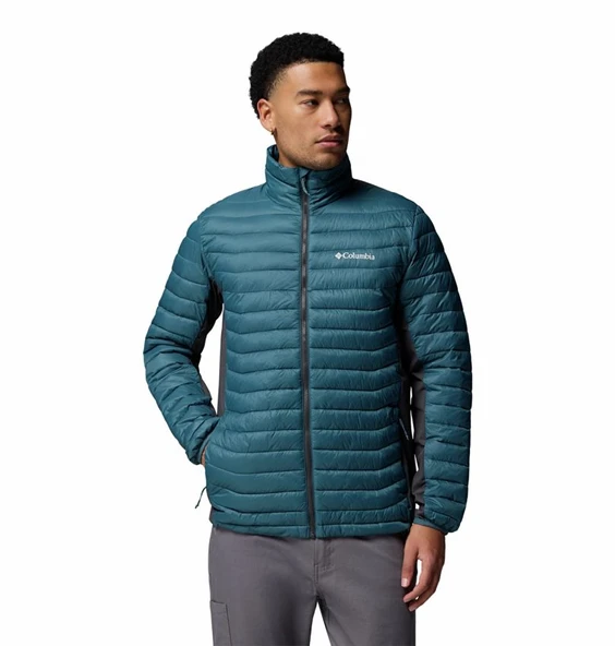 Columbia Powder Pass™ Hybrid Jacket Mavi Erkek Outdoor Mont WO3495-429 ürün görseli 1